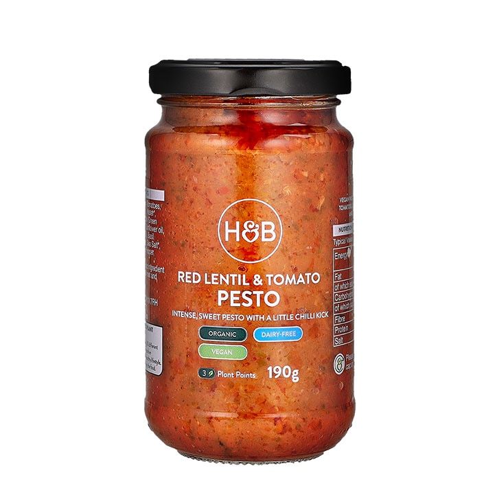 Holland & Barrett Red Lentil & Tomato Pesto 190g